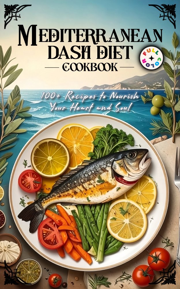Mediterranean DASH Diet Cookbook by Sirena Benson