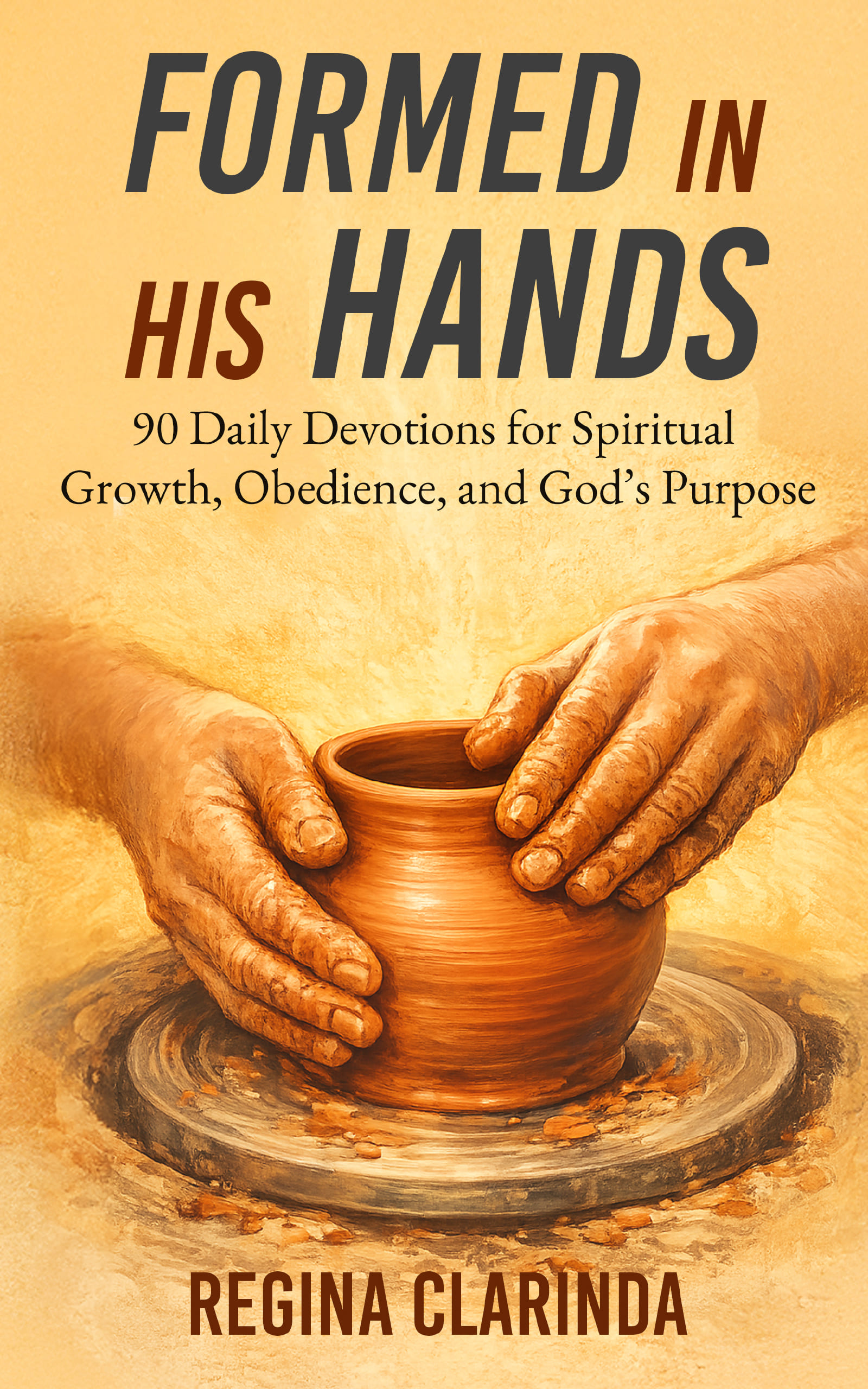 Formed in His Hands : 90 Daily Devotions for Spiritual Growth, Obedience, and God’s Purpose by Regina Clarinda