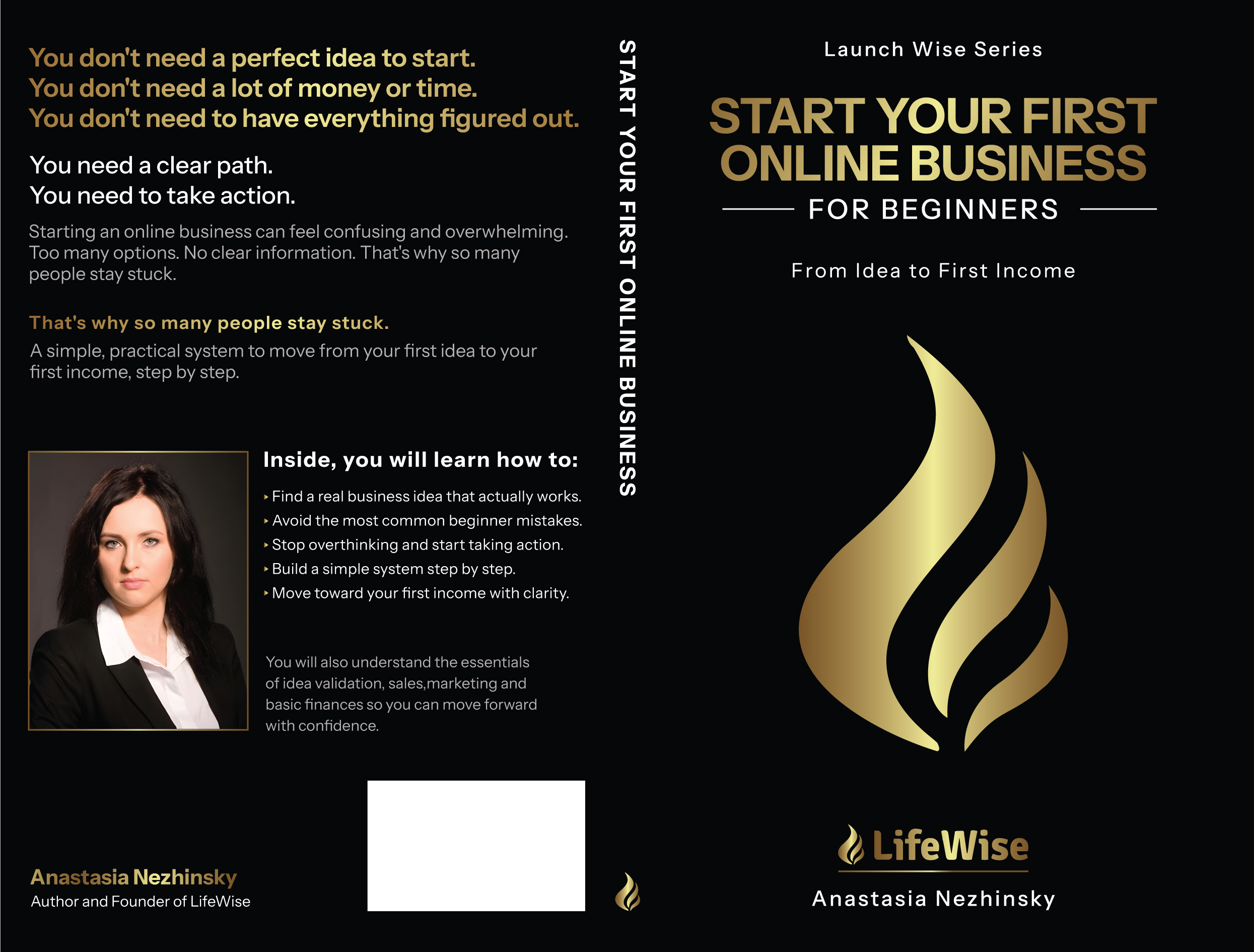 Start Your First Online Business: From Idea to First Income by Anastasia Nezhinsky