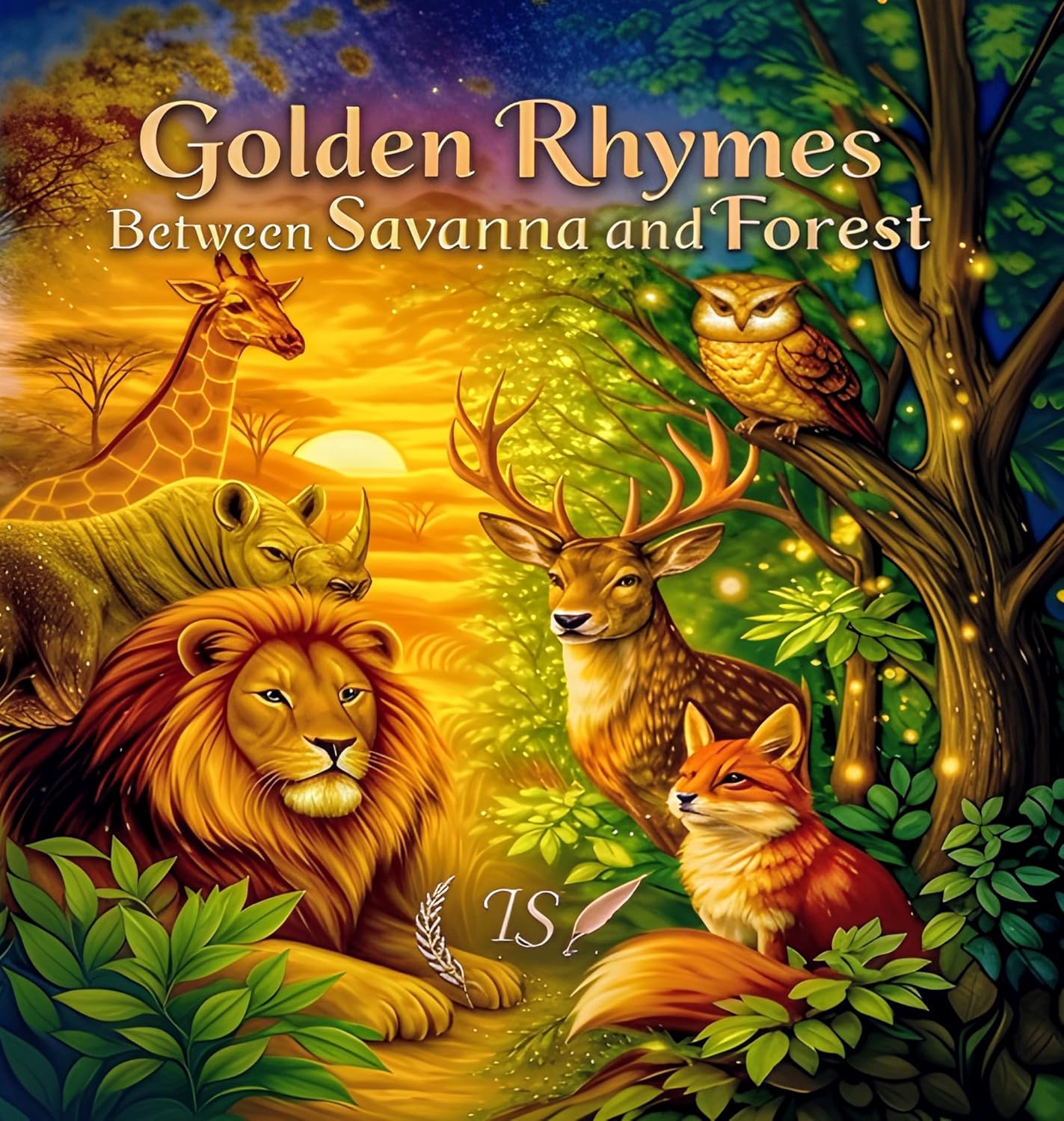 Golden Rhymes between Savanna and Forest by Ivan Sanapo