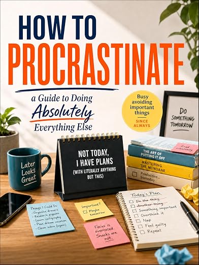 How to Procrastinate: a Guide to Doing Absolutely Everything Else by Sean Taylor