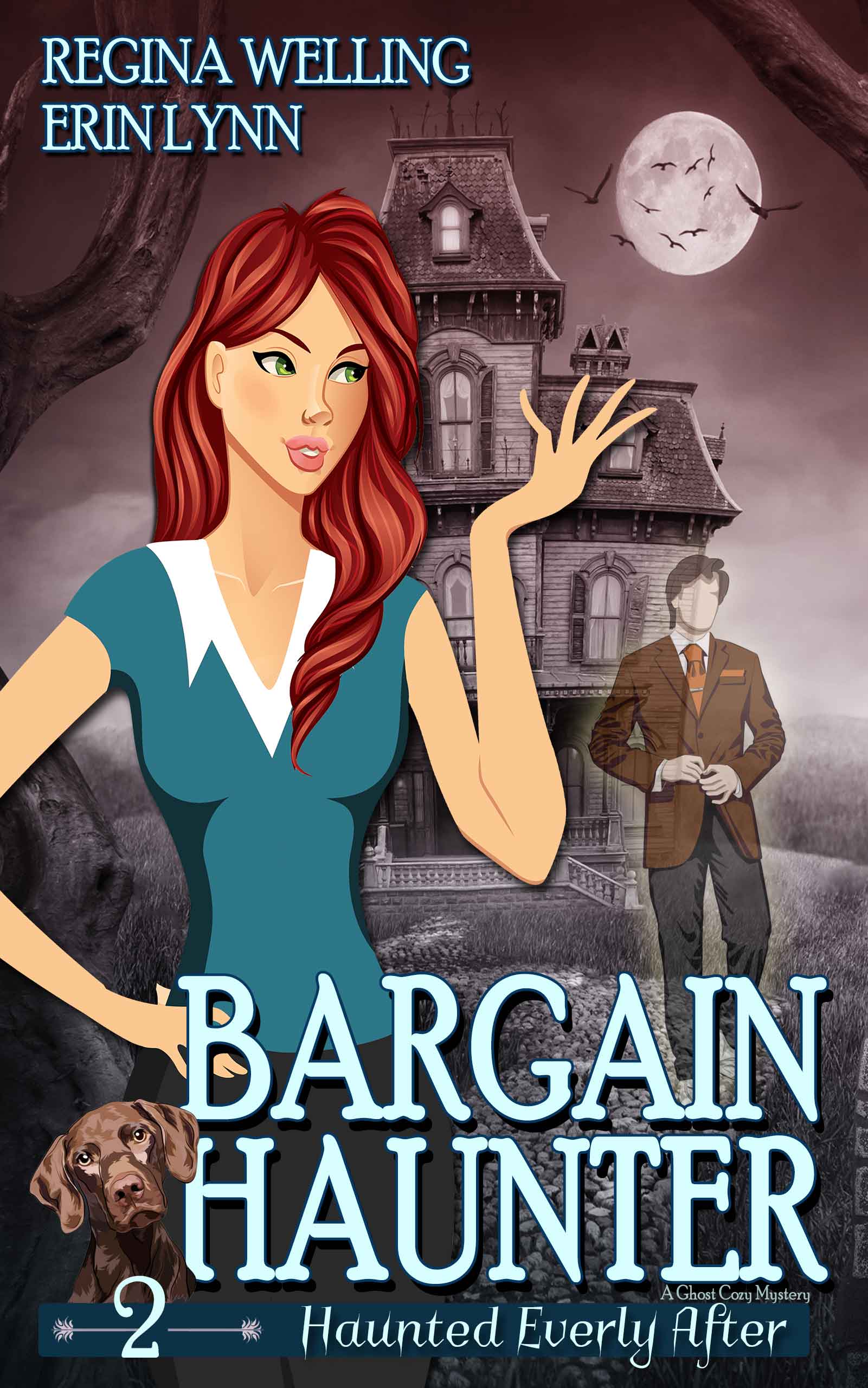 Bargain Haunter by mother-daughter co-authors ReGina Welling & Erin Lynn